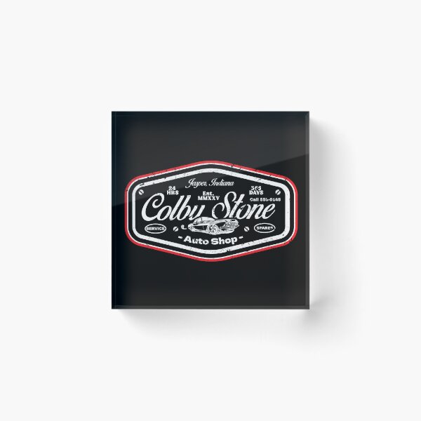 Item preview, Colby Stone Auto Shop designed and sold by HappyDoodleBoy.