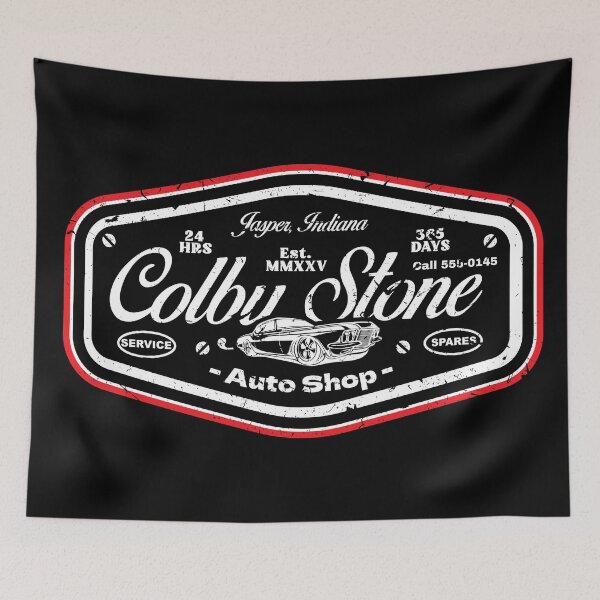 Item preview, Colby Stone Auto Shop designed and sold by HappyDoodleBoy.