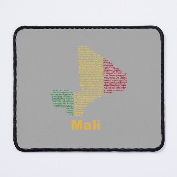 Item preview, Mali – Anthem Flag and Map Heritage Tribute designed and sold by JR78.