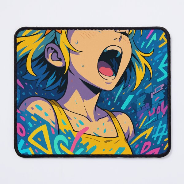 Item preview, Grito de neón: Expresión explosiva de chica de anime designed and sold by NeroKanji.