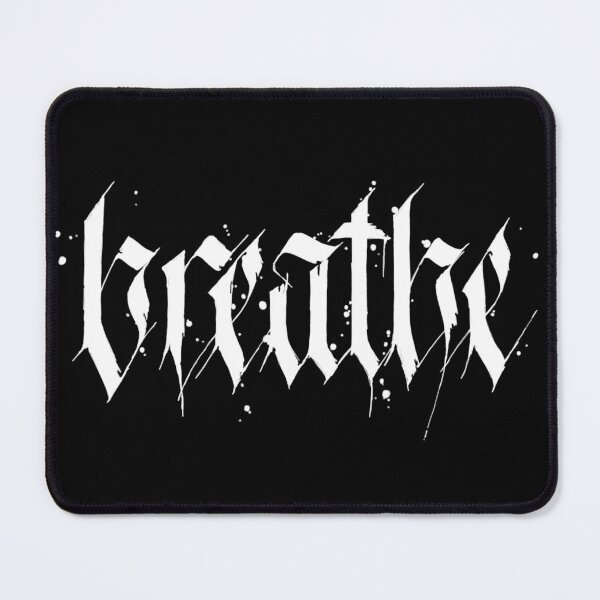 Item preview, Breathe Gothic Calligraphy Gifts For Calligraphylovers designed and sold by stell rocket by frida najska.