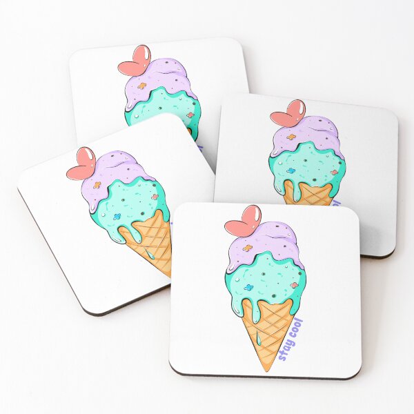 Item preview, Delicious ice cream cone with sprinkles and a heart on top designed and sold by JuKoArt.
