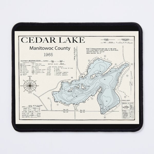 Item preview, Cedar Lake -WI - Manitowoc County  designed and sold by Jean Plout.