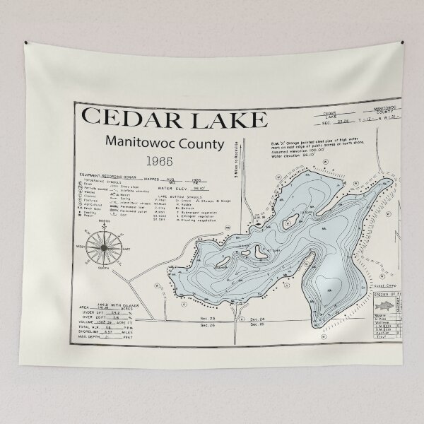 Item preview, Cedar Lake -WI - Manitowoc County  designed and sold by Jean Plout.