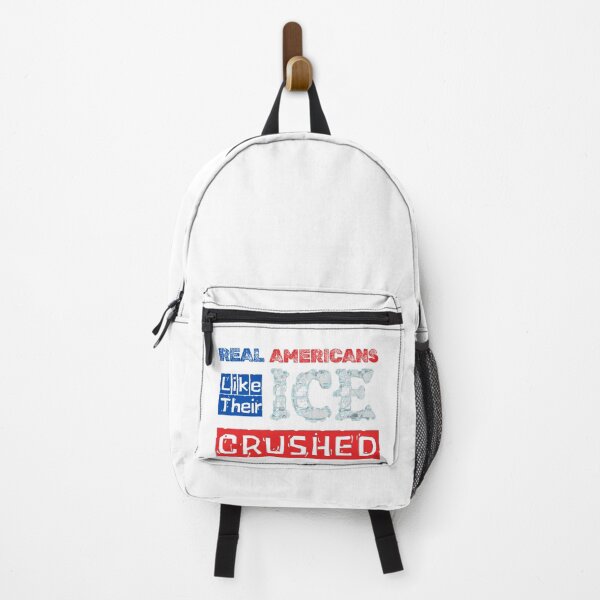 Item preview, Real Americans Like Their Ice Crushed ICE Protest Art | Anti-ICE Raids designed and sold by Kristalin Glass.