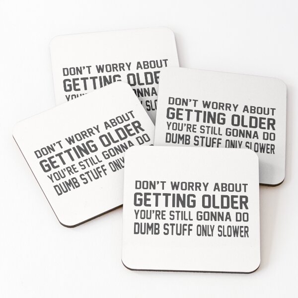 Item preview, Getting Older; designed and sold by StickerApe.