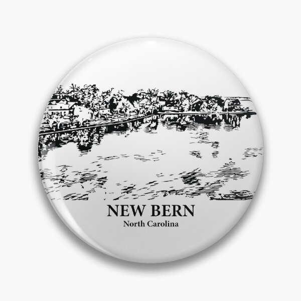 Item preview, New Bern - North Carolina designed and sold by Lakeric Cityscapes.