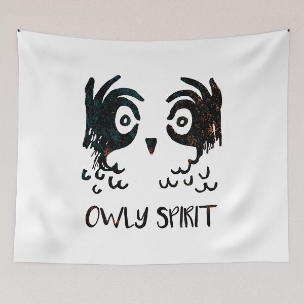 Item preview, Owly Spirit designed and sold by witchlingart.