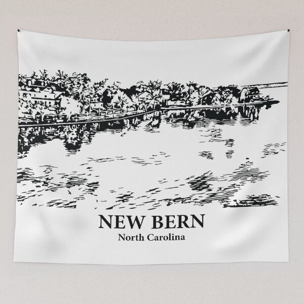 Item preview, New Bern - North Carolina designed and sold by Lakeric.