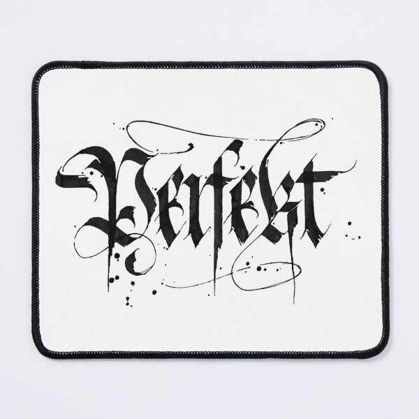 Item preview, Perfekt Gothic Calligraphy Gifts For Calligraphylovers designed and sold by stell rocket by frida najska.