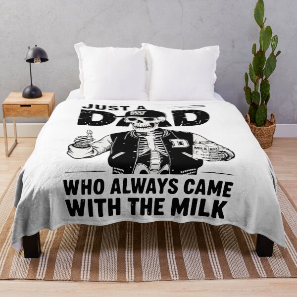 Item preview, Just a Dad Who Always Came With the Milk designed and sold by pixelated_echoes.
