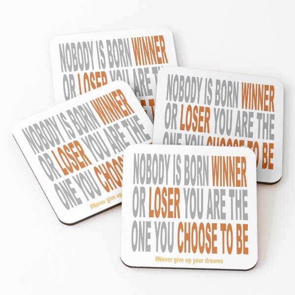 Item preview, Never Give Up Your Dreams – Inspiring Motivational Quote designed and sold by JR78.