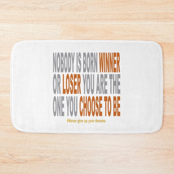 Item preview, Never Give Up Your Dreams – Inspiring Motivational Quote designed and sold by JR78.