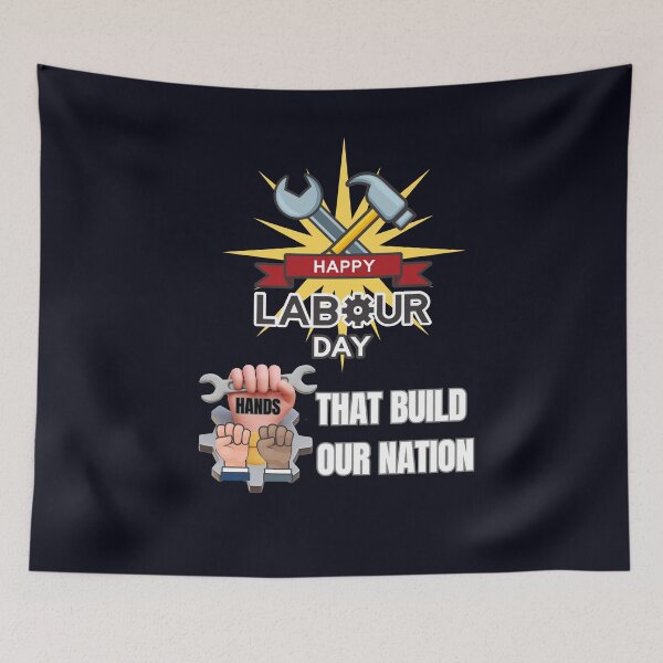 Item preview, Labour Day: Celebrating the Hands That Build Our Nation designed and sold by alkareem-ca.