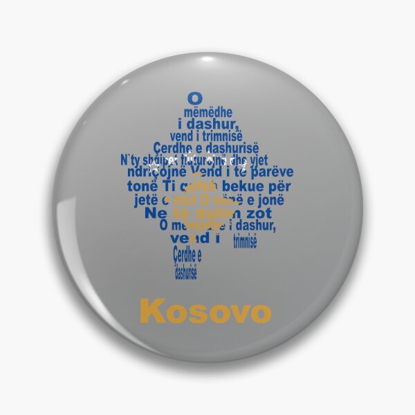 Item preview, Kosovo – Anthem Flag and Map Patriotic Tribute designed and sold by JR78.
