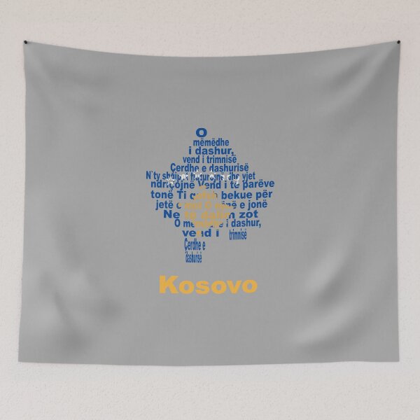 Item preview, Kosovo – Anthem Flag and Map Patriotic Tribute designed and sold by JR78.
