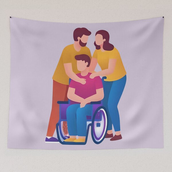 Item preview, Love without barriers: united family designed and sold by CeciliaGomezArt.
