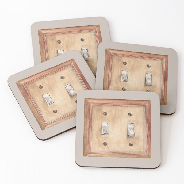 Item preview, On / Off - watercolor and pen designed and sold by Annie Mason Art.