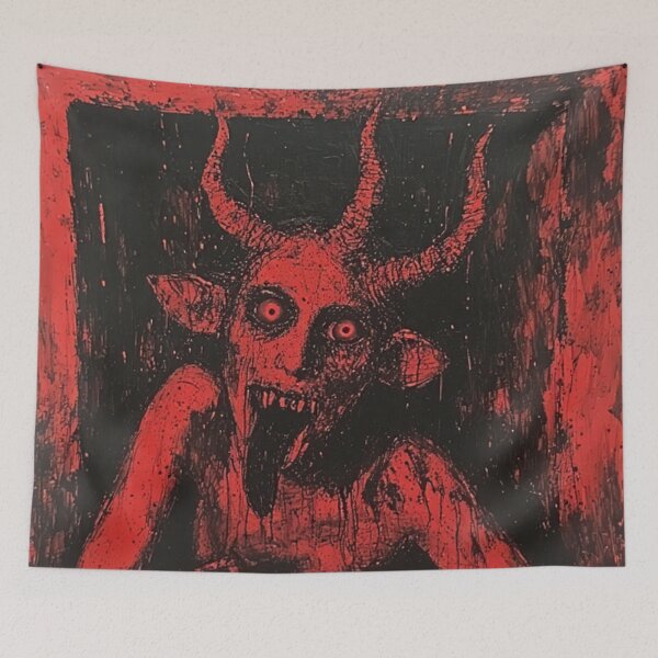 Item preview, Vintage Devil Art designed and sold by TheDarkWardrobe.
