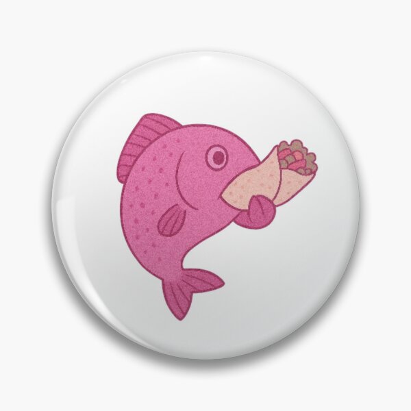 Item preview, Fish Chowing Burrito designed and sold by 2competent4life.