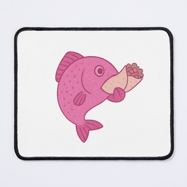 Item preview, Fish Chowing Burrito designed and sold by 2competent4life.