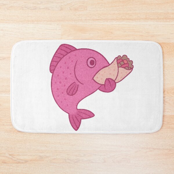 Item preview, Fish Chowing Burrito designed and sold by 2competent4life.