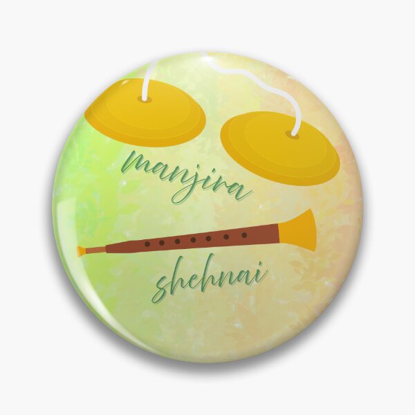 Item preview, Manjira & Shehnai Graphic designed and sold by BrightrDayMusicArt.