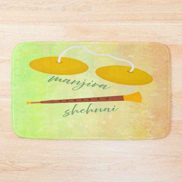 Item preview, Gráfico de Manjira y Shehnai designed and sold by BrightrDayMusicArt.