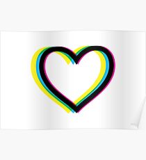 Heart (Queer Eye Logo Style) Poster