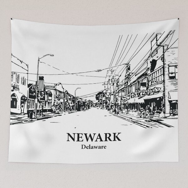 Item preview, Newark - Delaware designed and sold by Lakeric Cityscapes.