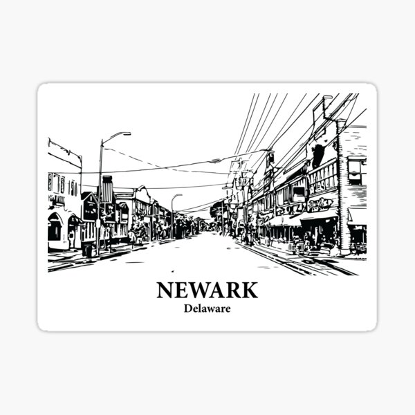 Item preview, Newark - Delaware designed and sold by Lakeric.