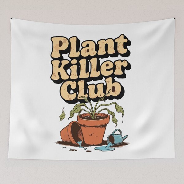 Item preview, Plant Killer Club Member – Oops, I Did It Again designed and sold by pixelated_echoes.