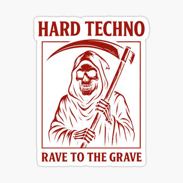 Artikel-Vorschau von Hard Techno - Rave To The Gave, designt und verkauft von k3rstman1.