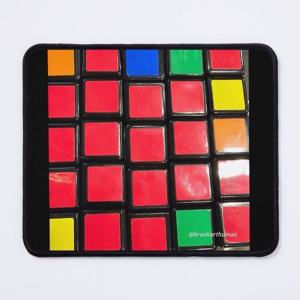 Item preview, Grid red rubix. designed and sold by DancingCreek.