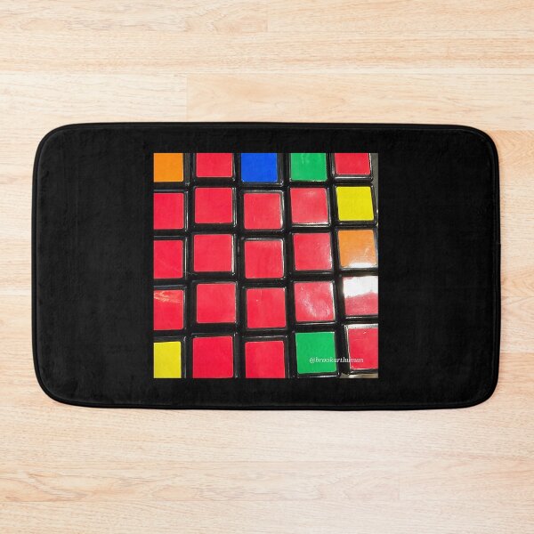 Item preview, Grid red rubix. designed and sold by DancingCreek.