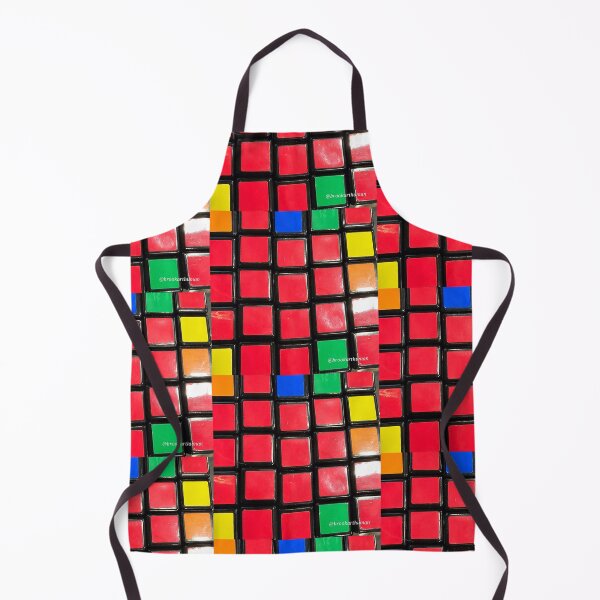Item preview, Grid red rubix. designed and sold by DancingCreek.