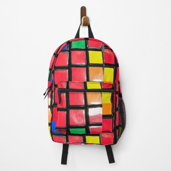Item preview, Grid red rubix. designed and sold by DancingCreek.