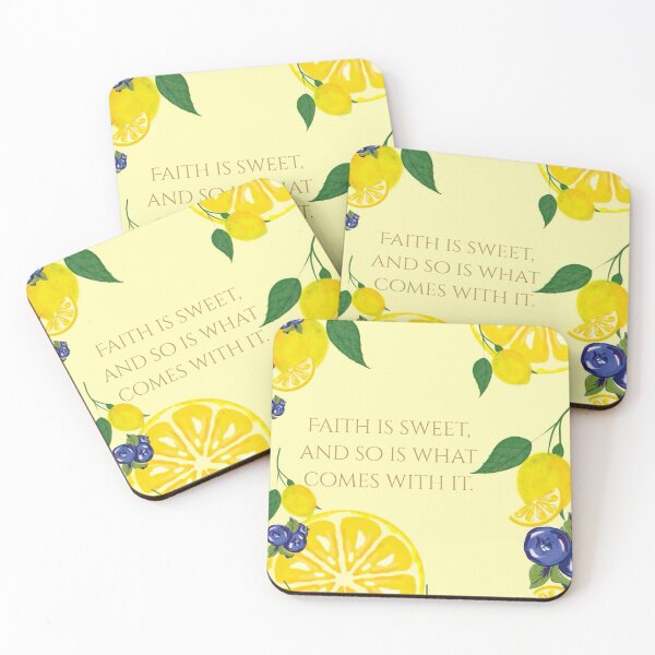 Item preview, Fresh Lemons and Blueberries Print designed and sold by MiskAndMoon.