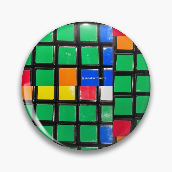 Item preview, Grid green rubix. designed and sold by DancingCreek.