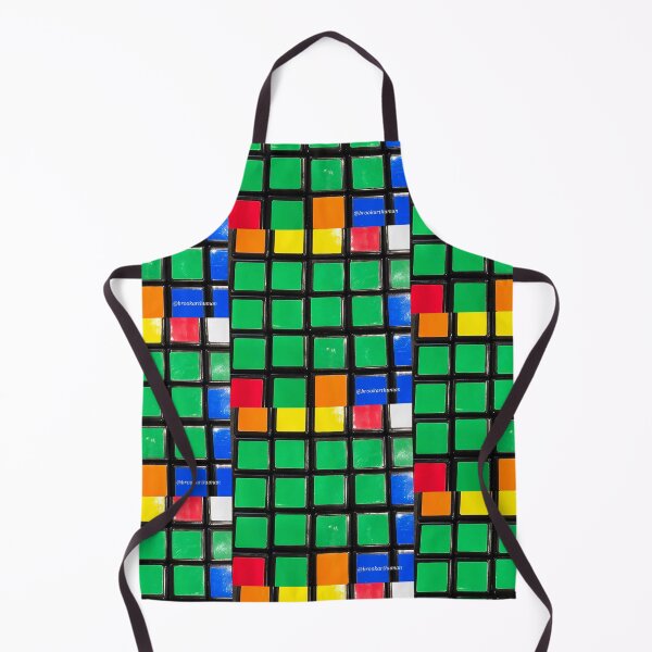 Item preview, Grid green rubix. designed and sold by DancingCreek.