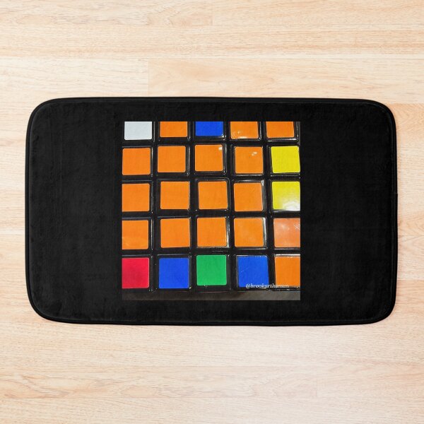 Item preview, Grid orange rubix. designed and sold by DancingCreek.