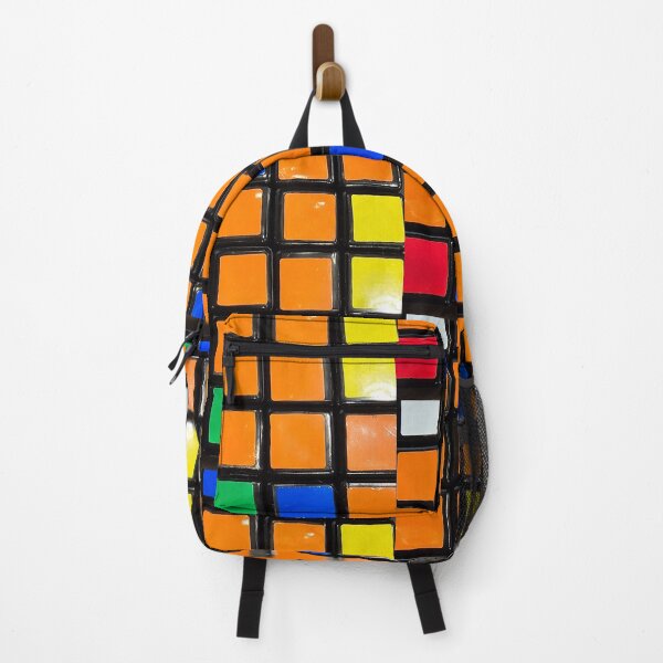 Item preview, Grid orange rubix. designed and sold by DancingCreek.