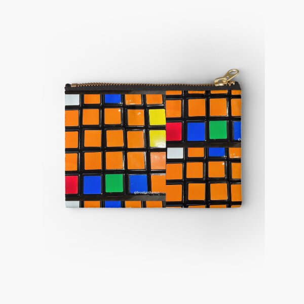 Item preview, Grid orange rubix. designed and sold by DancingCreek.