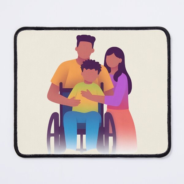 Item preview, Love without barriers: Brave family designed and sold by CeciliaGomezArt.