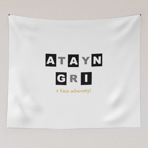 Item preview, Face Adversity – Bold Motivational Message of Resilience designed and sold by JR78.