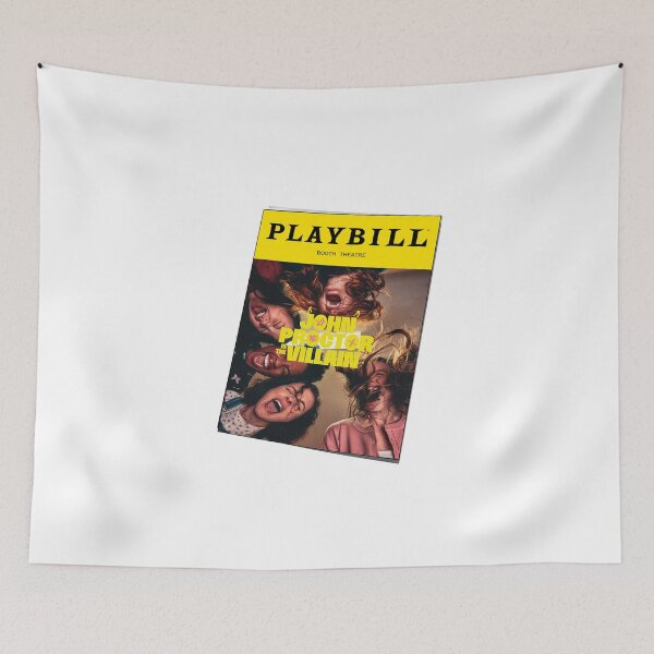 Item preview, John Proctor is the Villain Broadway Program designed and sold by baranskini.