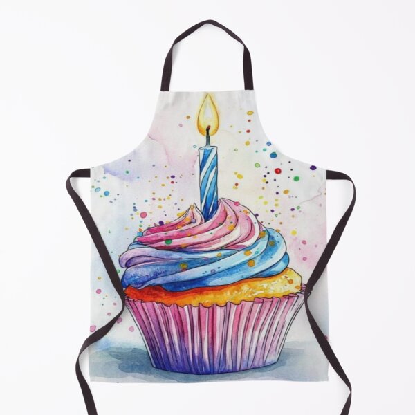 Item preview, cute little handmade cupcake design designed and sold by NivyasArtistry.