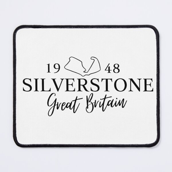 Item preview, Silverstone Grand Prix Circuit - Minimalist F1 Merch (1948) designed and sold by InkAndRavens.