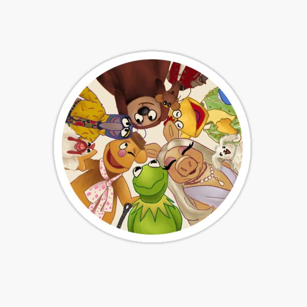 Item preview, The muppets record disc fanart designed and sold by Cocoeliza.