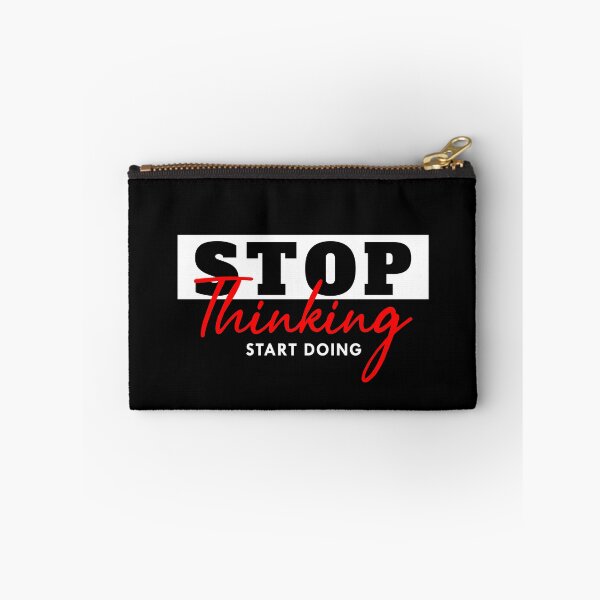 Item preview, Stop Thinking start doing designed and sold by Optimus2Shop.